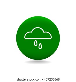 cloud and rain icon