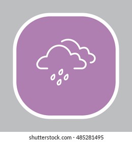 Cloud & rain icon