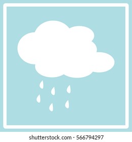 Cloud rain Icon