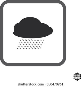 cloud rain icon. Vector illustration