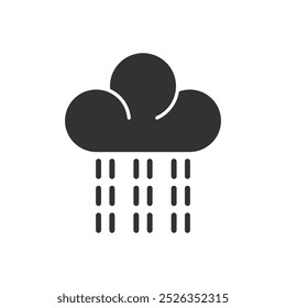 Cloud Rain Icon - Weather Forecast Icon