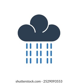 Cloud Rain Icon - Icono de Previsión de Clima
