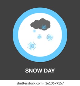 cloud rain and snow icon - From forecast, Climate and Meteorology icons, widget icons