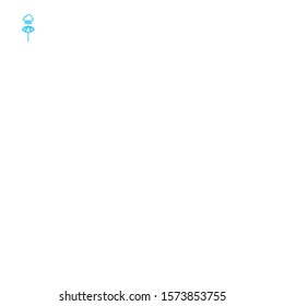 cloud with rain and umbrella line style icon vector illustration design