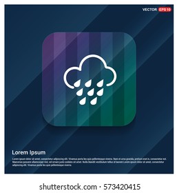 Cloud Raining Icon