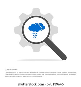 Cloud Raining Icon