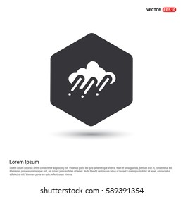 Cloud Raining Icon