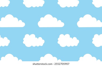 cloud seamless pattern, vector illustration. Design for blanket, blanket for kids, decorative, carpet wallpaper, fabric, textile design, card , wrapping paper , notebook, diary cover, and etc.