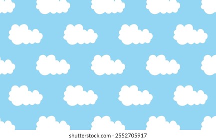 cloud seamless pattern, vector illustration. Design for blanket, blanket for kids, decorative, carpet wallpaper, fabric, textile design, card , wrapping paper , notebook, diary cover, and etc.