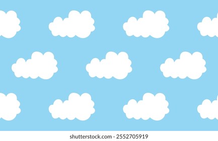 cloud seamless pattern, vector illustration. Design for blanket, blanket for kids, decorative, carpet wallpaper, fabric, textile design, card , wrapping paper , notebook, diary cover, and etc.