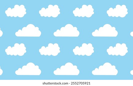 cloud seamless pattern, vector illustration. Design for blanket, blanket for kids, decorative, carpet wallpaper, fabric, textile design, card , wrapping paper , notebook, diary cover, and etc.