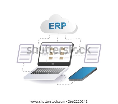 Cloud server erp business application