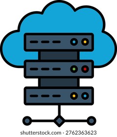 Cloud server Icon For Your Project