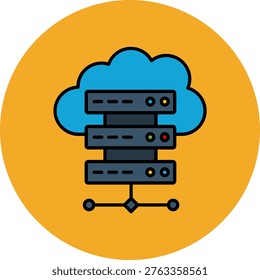 Cloud server Icon For Your Project