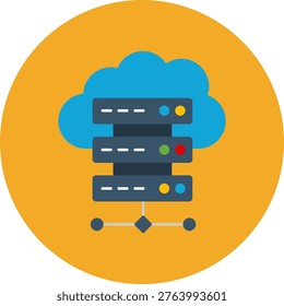 Cloud server Icon For Your Project