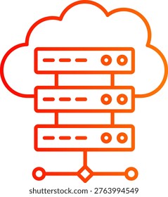 Cloud server Icon For Your Project