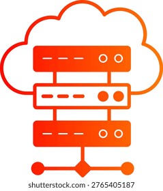 Cloud server Icon For Your Project