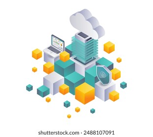Cloud Server Security Analysis in Blockchain Networks