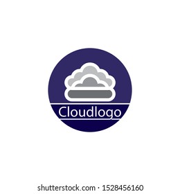 Cloud servers data logo and symbols icons