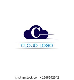 Cloud servers data logo and symbols icons
