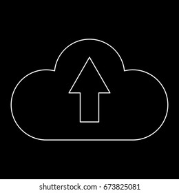 Cloud service icon .