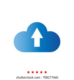 Cloud service  icon .