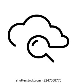 Cloud service and network line icon. Database and online storage.
Cloud Computing, Cloud storage icon.