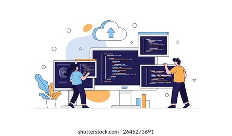 Cloud Services Empowering Developers Streamlining Coding Data and Cloud Management
