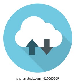 Cloud Services Flat Icon