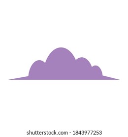 Cloud shape design, Weather sky nature climate cloudy season and meteorology theme Vector illustration