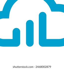 Cloud Signal logo vector easy to use