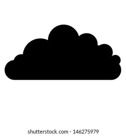 Cloud Silhouette Images, Stock Photos & Vectors | Shutterstock