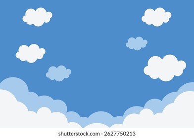 Nube, Cielo Uso De Fondo Para La Animación De Fondo  