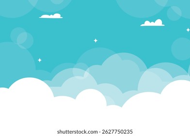 Cloud, Sky Background Use For Animation Background  