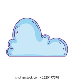 cloud sky isolated icon