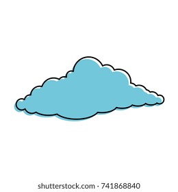 cloud sky silhouette icon