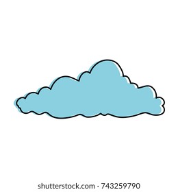 cloud sky silhouette icon
