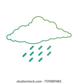 cloud sky silhouette with rain drops