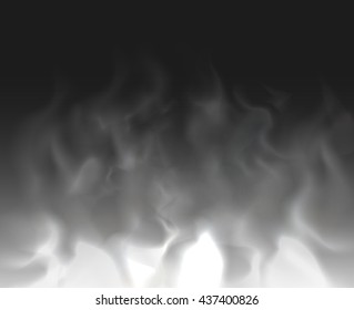Cloud and smoke  on black backgrounds abstract unusual illustration