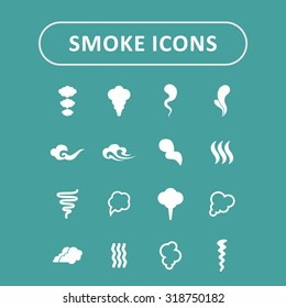 Cloud And Smoke Vector Icons