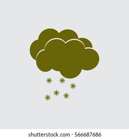 Cloud with Snow.