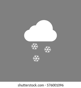 Cloud And Snow Icon