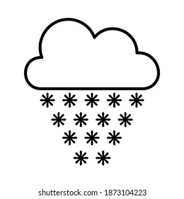 Wolkenkratzer Ikone, großartiges Design für jeden Zweck. Einfache Vektorgrafik. Linke Linie Symbol gesetzt. Web-Icon-Set. Isolierte Vektorsymbol.