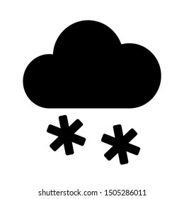 cloud snowflakes icon - From forecast, Climate and Meteorology icons, widget icons