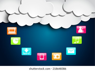 cloud social media