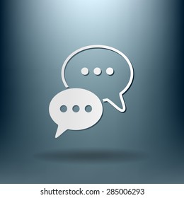 the cloud of speaking dialogue