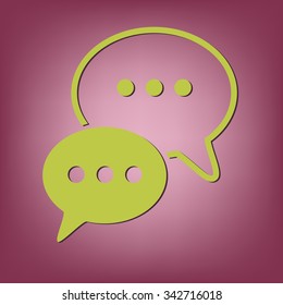 the cloud of speaking dialogue