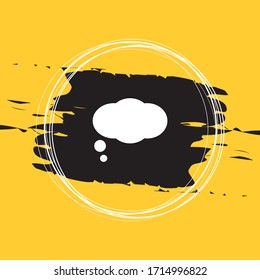Cloud Speech Bubbles Icon Vector Illustration Eps10