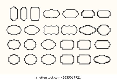 Cloud speech bubbles vector icons. collection. Cloud speech bubbles Vector illustration set.	
