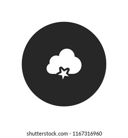 Cloud and Star Icon